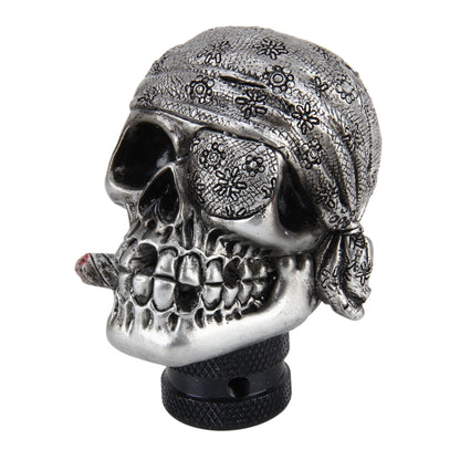 Universal Skull Car Gear Shift Knob Modified Car Gear Shift Knob Auto Transmission Shift Lever Knob Gear Knobs by buy2fix