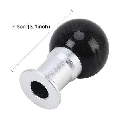 Universal Ball Shape Car Gear Shift Knob Modified Car Gear Shift Knob Auto Transmission Shift Lever Knob Carbon Lead Gear Knobs by buy2fix