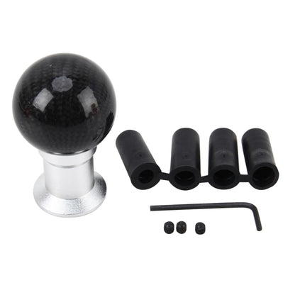 Universal Ball Shape Car Gear Shift Knob Modified Car Gear Shift Knob Auto Transmission Shift Lever Knob Carbon Lead Gear Knobs by buy2fix