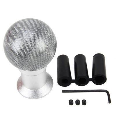Universal Ball Shape Car Gear Shift Knob Modified Car Gear Shift Knob Auto Transmission Shift Lever Knob Carbon Lead Gear Knobs by buy2fix