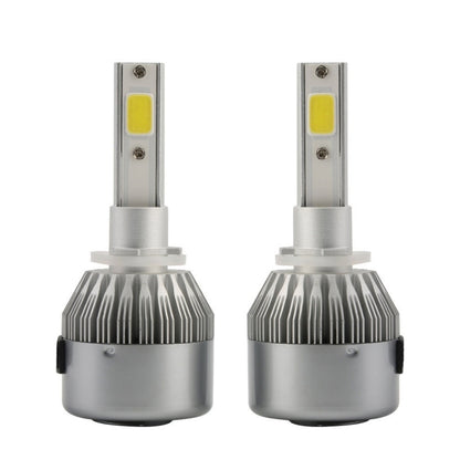 2pcs 880/881 18W 1800LM 6000K Waterproof IP68 Car Auto LED Headlight with 2 COB LED Lamps, DC 9-36V(White Light) - LED Headlamps by buy2fix | Online Shopping UK | buy2fix