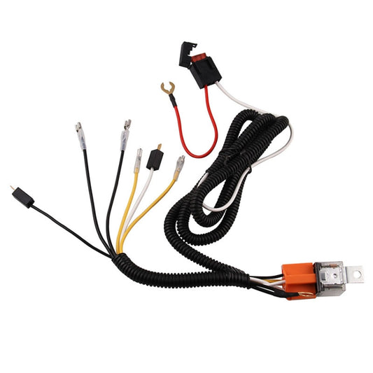 12V Horn Wiring Harness Relay Kit for Car Truck Grille Mount Blast Tone Horns - DIY Cables by buy2fix | Online Shopping UK | buy2fix