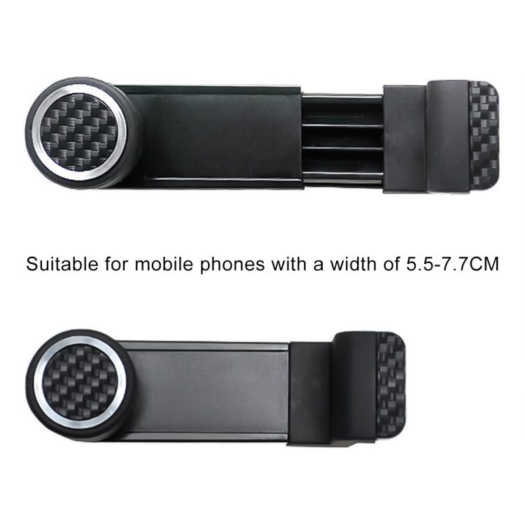 3R-1008 Universal Car Simple Style Mount Bracket Phone Holder for 55-77mm Mobile Phone - Universal Car Holders by 3R | Online Shopping UK | buy2fix