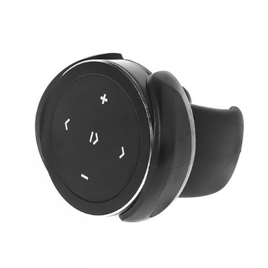 Car Wireless Bluetooth Controller Mobile Phone Multimedia Multi-functional Steering Wheel Remote Controller with Holder (Black) - Bluetooth Car Kits by buy2fix | Online Shopping UK | buy2fix
