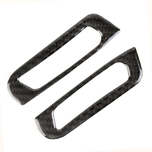 2 PCS Car A Column Air Outlet Carbon Fiber Decorative Sticker for Jeep Grand Cherokee 2011-2018 by buy2fix