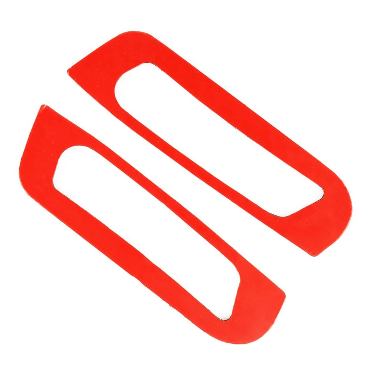 2 PCS Car A Column Air Outlet Carbon Fiber Decorative Sticker for Jeep Grand Cherokee 2011-2018 by buy2fix