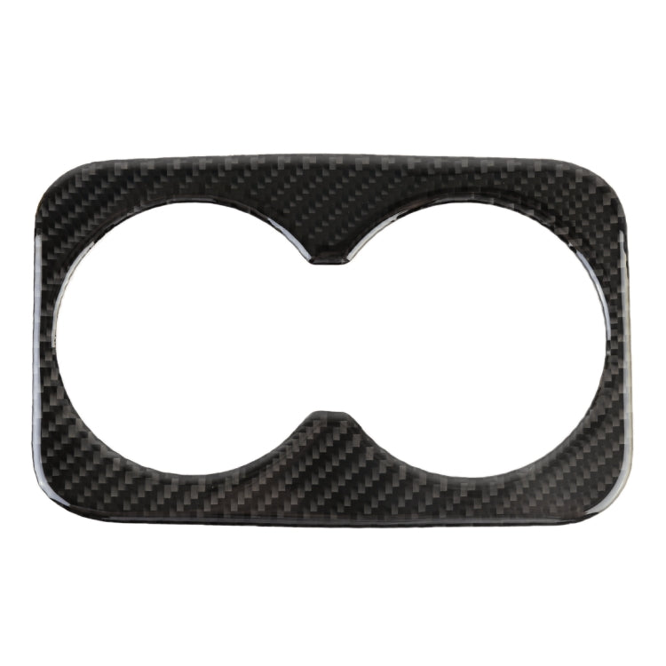 Car Water Cup Carbon Fiber Decorative Sticker for Jeep Grand Cherokee 2011-2018 by buy2fix