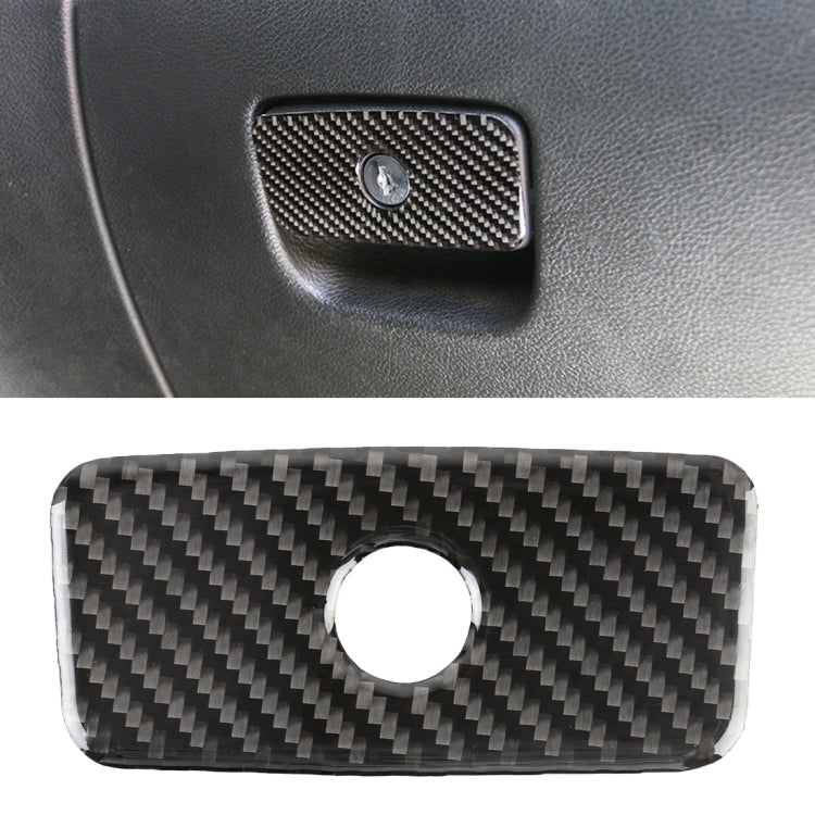 Car Front Passenger Seat Storage Box Carbon Fiber Decorative Sticker for Jeep Grand Cherokee 2011-2018 by buy2fix