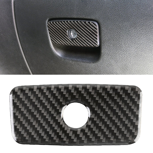 Car Front Passenger Seat Storage Box Carbon Fiber Decorative Sticker for Jeep Grand Cherokee 2011-2018 by buy2fix