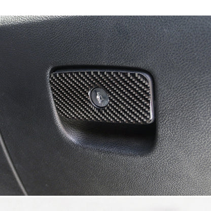 Car Front Passenger Seat Storage Box Carbon Fiber Decorative Sticker for Jeep Grand Cherokee 2011-2018 by buy2fix