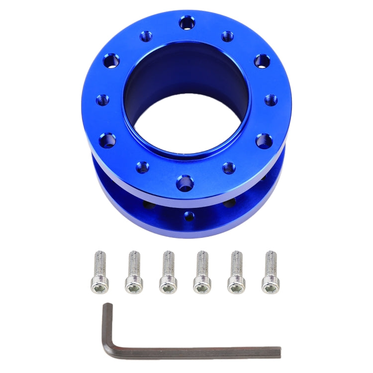 Car Steering Wheel Quick Release Base Heightening Pad (Blue) by buy2fix