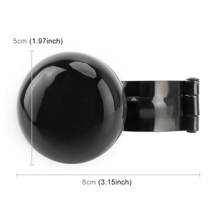 Car Universal Steering Wheel Spinner Knob Auxiliary Booster Aid Control Handle Car Steering Wheel Booster Wheel Strengthener Auto Spinner Knob Ball - Steering Wheel Accessories by buy2fix | Online Shopping UK | buy2fix