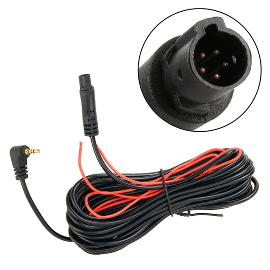 5.5m Universal Car 5P Reversing Camera Extension Cord Rearview Mirror Vehicle Traveling Data Recorder Video Conversion with Plug - DIY Cables by buy2fix | Online Shopping UK | buy2fix