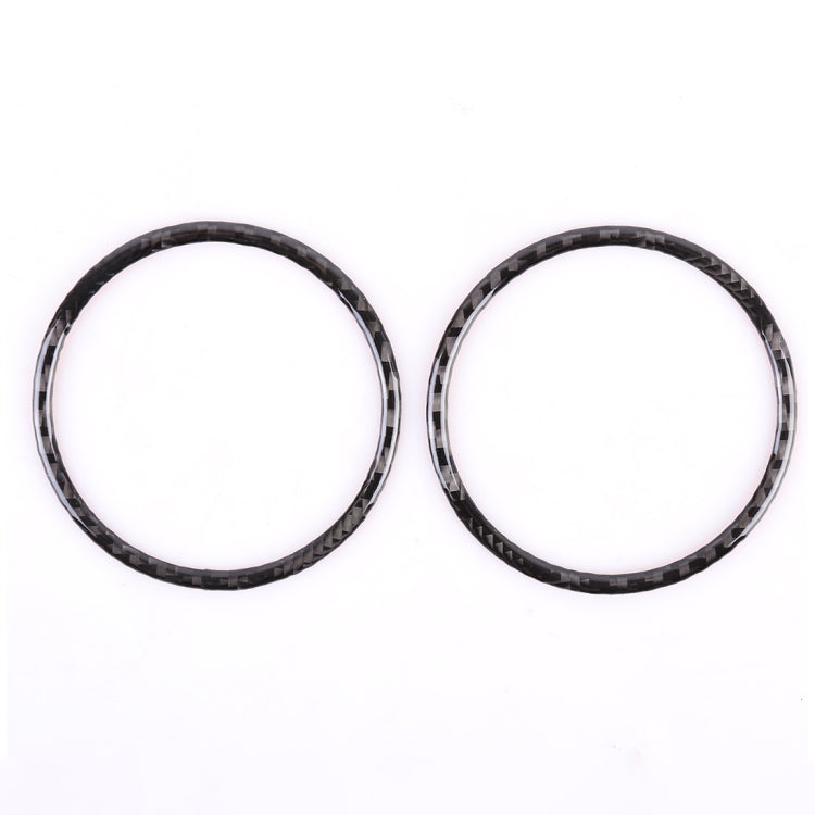 2 PCS Car Door Horn Trim Ring Decorative Sticker for Ford Mustang by buy2fix