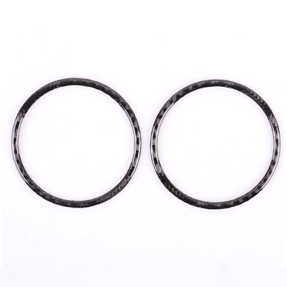 2 PCS Car Door Horn Trim Ring Decorative Sticker for Ford Mustang by buy2fix