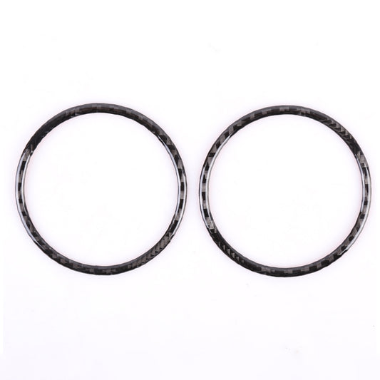 2 PCS Car Door Horn Trim Ring Decorative Sticker for Ford Mustang by buy2fix