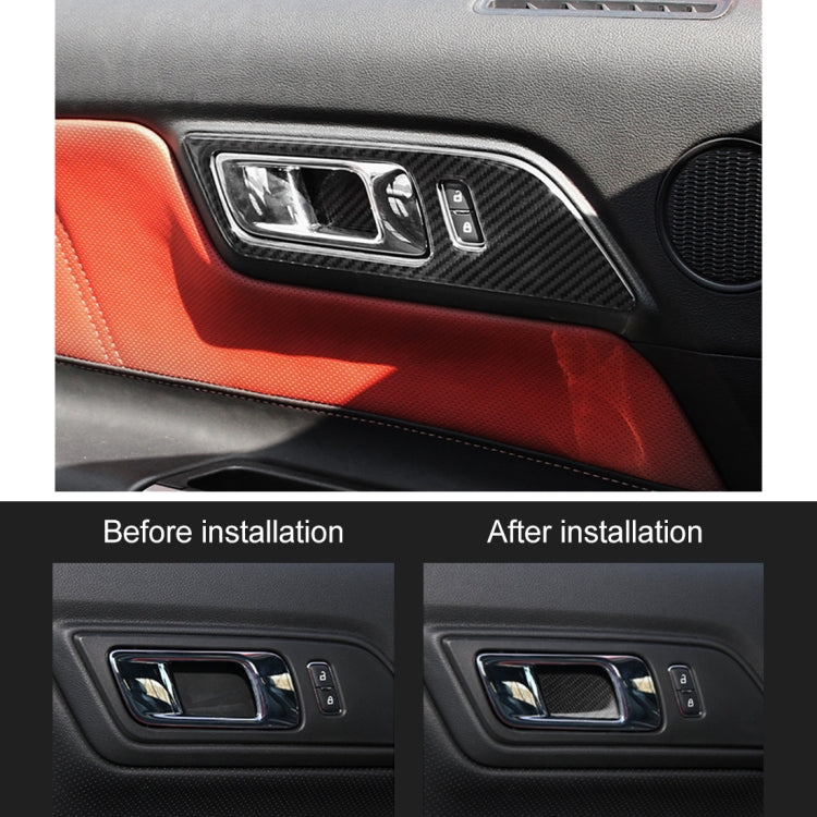 2 PCS Car Door Bowl Decorative Sticker for Ford Mustang 2015-2020 by buy2fix