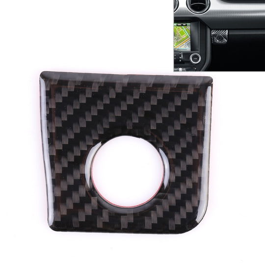 Car Copilot Storage Box Button Decorative Sticker for Ford Mustang 2015-2020