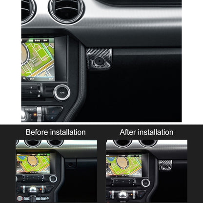 Car Copilot Storage Box Button Decorative Sticker for Ford Mustang 2015-2020 by buy2fix