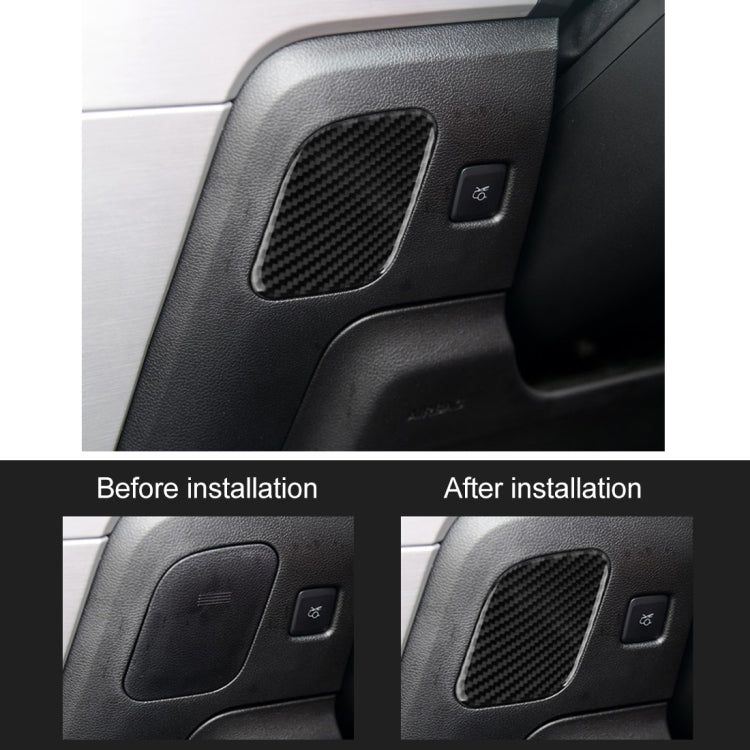 Car Driver Seat Storage Decorative Sticker for Ford Mustang 2015-2020 by buy2fix