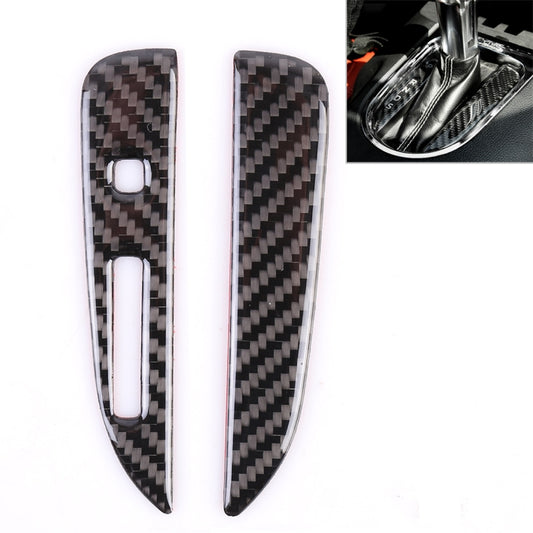 2 PCS Car Gear Panel Decorative Sticker for Ford Mustang 2015-2020 by buy2fix