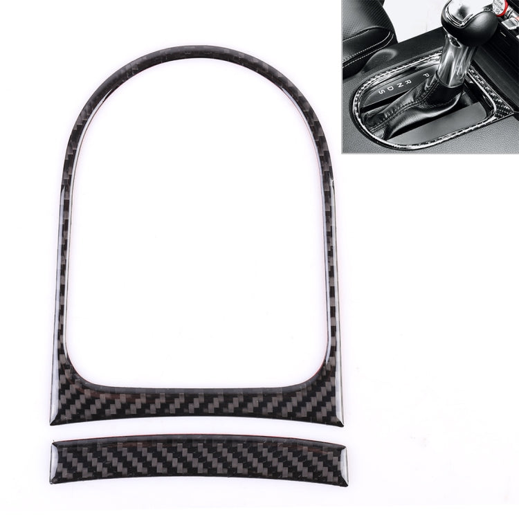 2 PCS Car Gear Shift Outer Ring Decorative Sticker for Ford Mustang 2015-2020 by buy2fix