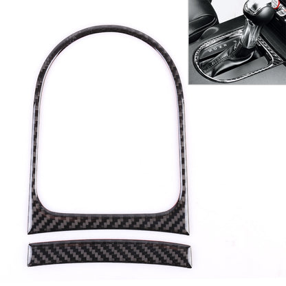 2 PCS Car Gear Shift Outer Ring Decorative Sticker for Ford Mustang 2015-2020 by buy2fix