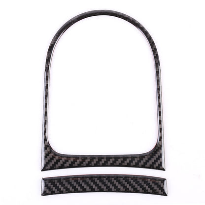 2 PCS Car Gear Shift Outer Ring Decorative Sticker for Ford Mustang 2015-2020 by buy2fix