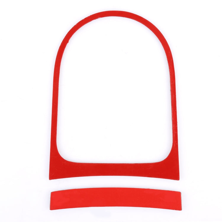 2 PCS Car Gear Shift Outer Ring Decorative Sticker for Ford Mustang 2015-2020 by buy2fix