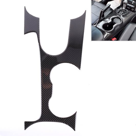 Car Gear Panel Water Cup Decorative Sticker for Ford Mustang 2015-2020 by buy2fix