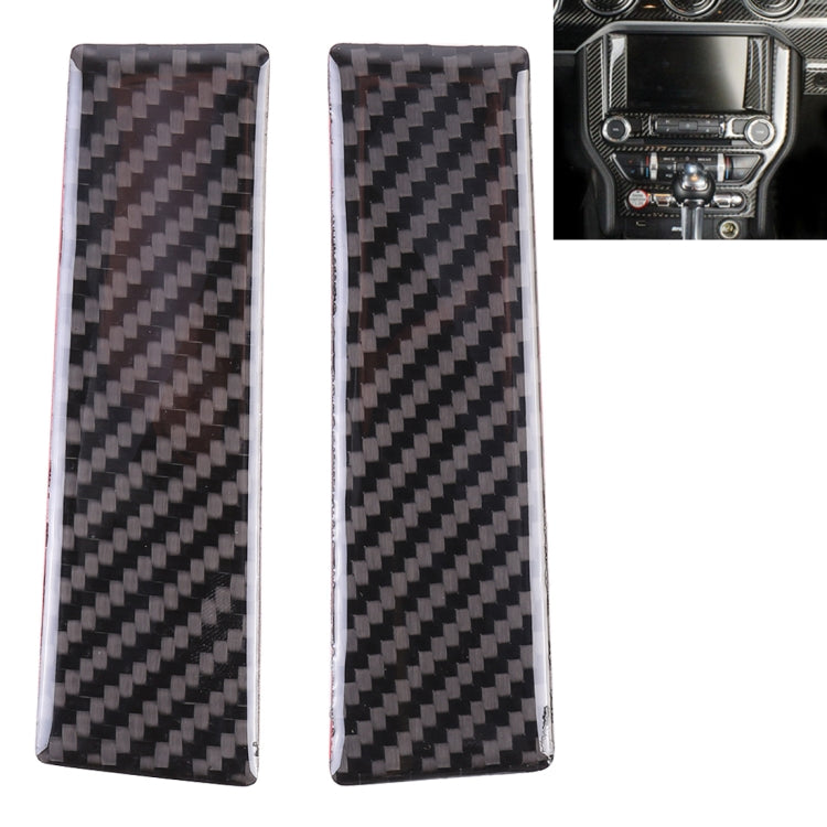 2 PCS Car Central Display Panel Decorative Sticker for Ford Mustang 2015-2020 by buy2fix