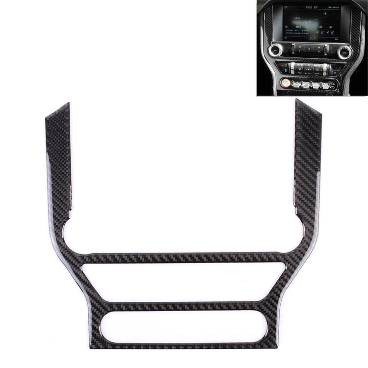 Car Central Control Panel Decorative Sticker for Ford Mustang 2015-2020 by buy2fix
