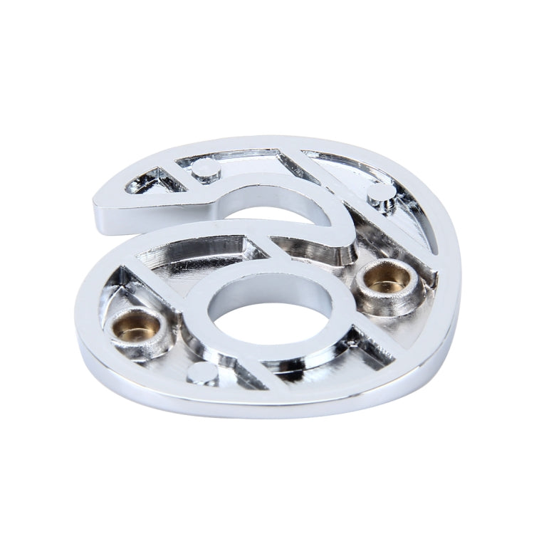 Car Vehicle Badge Emblem 3D Number Six Self-adhesive Sticker Decal, Size: 3.6*4.5*0.5cm by buy2fix