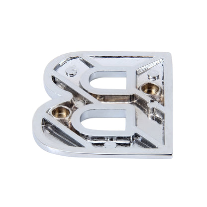 Car Vehicle Badge Emblem 3D English Letter B Self-adhesive Sticker Decal, Size: 4.5*4.5*0.5cm by buy2fix