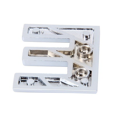 Car Vehicle Badge Emblem 3D English Letter E Self-adhesive Sticker Decal, Size: 4.5*4.5*0.5cm by buy2fix