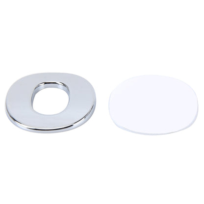 Car Vehicle Badge Emblem 3D English Letter O Self-adhesive Sticker Decal, Size: 4.5*4.5*0.5cm by buy2fix