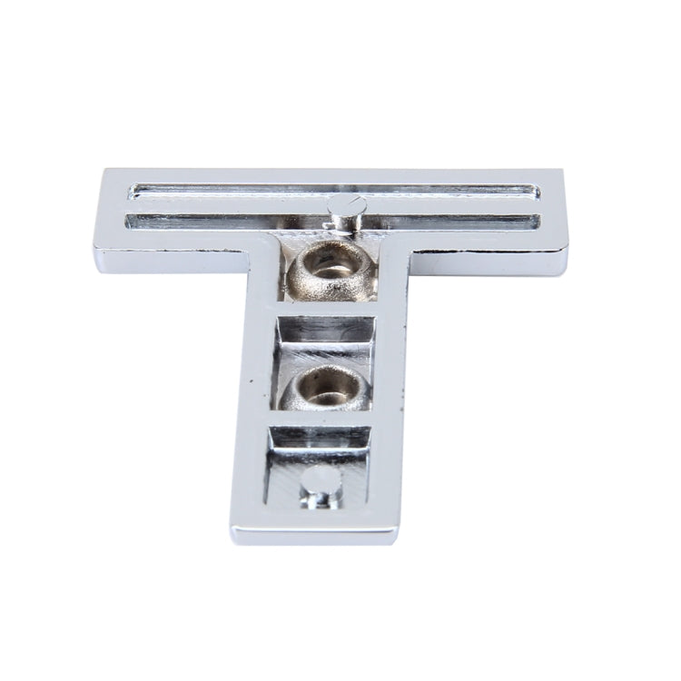 Car Vehicle Badge Emblem 3D English Letter T Self-adhesive Sticker Decal, Size: 4.5*4.5*0.5cm by buy2fix