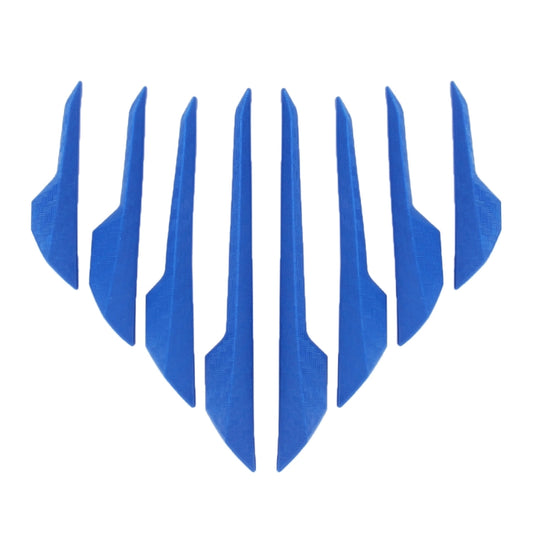 8 PCS Car Vehicle Door Side Guard Anti Crash Strip Exterior Avoid Bumps Collsion Impact Protector Sticker(Blue) by buy2fix