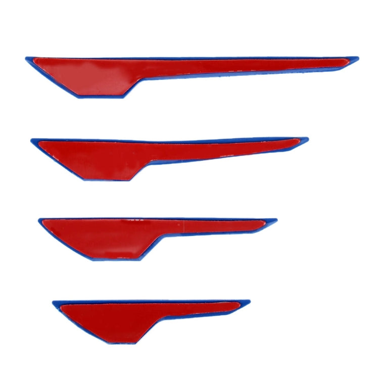 8 PCS Car Vehicle Door Side Guard Anti Crash Strip Exterior Avoid Bumps Collsion Impact Protector Sticker(Blue) by buy2fix