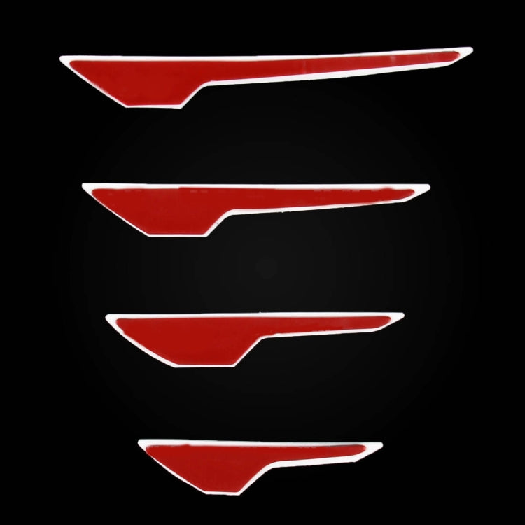 8 PCS Car Vehicle Door Side Guard Anti Crash Strip Exterior Avoid Bumps Collsion Impact Protector Sticker(White) by buy2fix