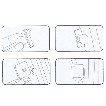 3R-2130 Car Truck Interior Adjustable Wide Angle Rear View Blind Spot Mirror, Size: 7*6.5*1cm - Interior Mirrors by 3R | Online Shopping UK | buy2fix