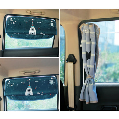 Car Curtain Sunscreen Insulation Window Sunshade Cover Auto Accessories, Size: about 52*68cm, Random Style Delivery by buy2fix
