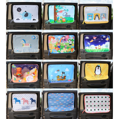 Car Curtain Sunscreen Insulation Window Sunshade Cover Auto Accessories, Size: about 52*68cm, Random Style Delivery by buy2fix