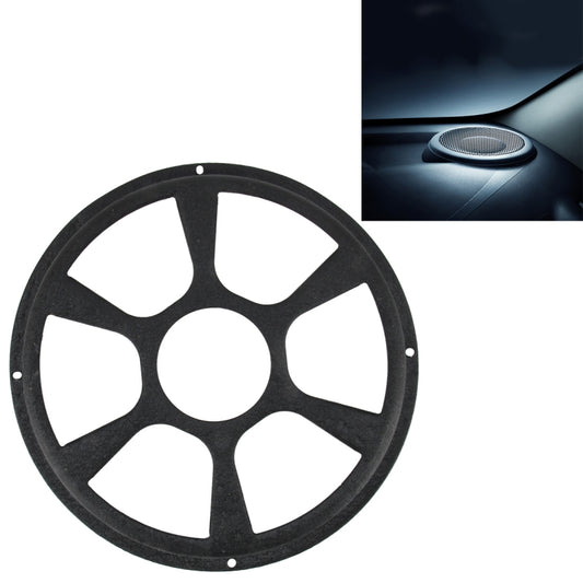10 inch Universal Car Horn Cover Black Round Horn Cover Horn Round Cover - Car Amplifiers by buy2fix | Online Shopping UK | buy2fix