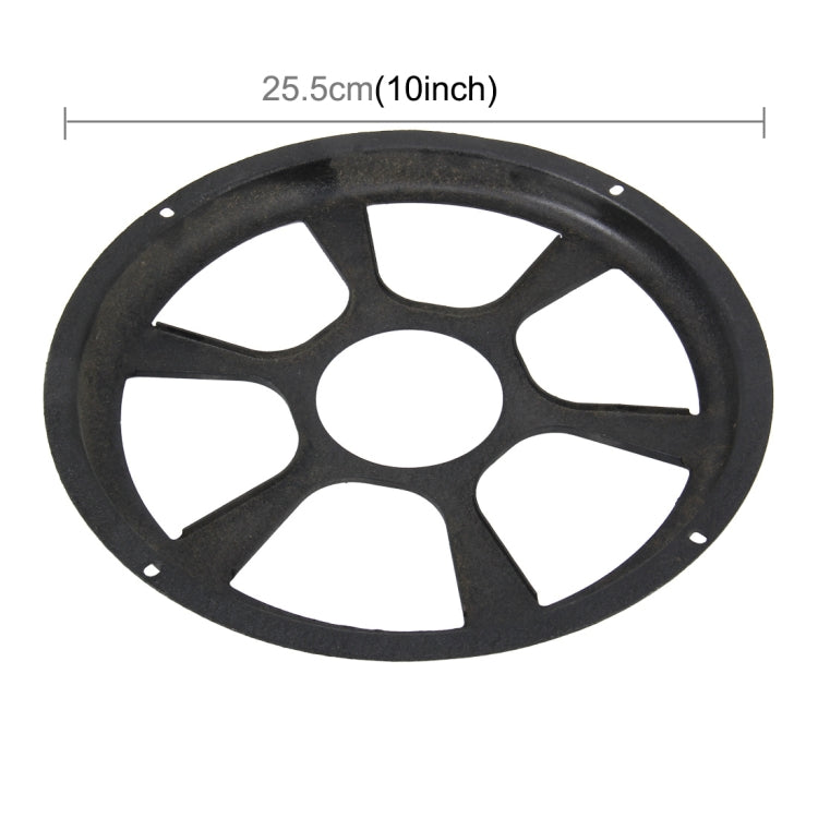 10 inch Universal Car Horn Cover Black Round Horn Cover Horn Round Cover - Car Amplifiers by buy2fix | Online Shopping UK | buy2fix