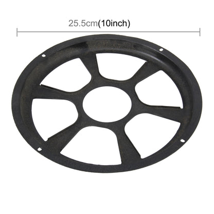 10 inch Universal Car Horn Cover Black Round Horn Cover Horn Round Cover - Car Amplifiers by buy2fix | Online Shopping UK | buy2fix