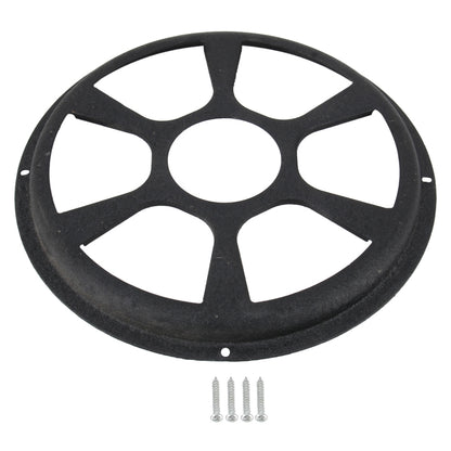 10 inch Universal Car Horn Cover Black Round Horn Cover Horn Round Cover - Car Amplifiers by buy2fix | Online Shopping UK | buy2fix