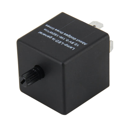 CF13 JL-02 Flasher for LED Auto Car-styling 3-Pin LED Turn Signal Adjustable Frequency Car Flasher Relay Fix Hyper Flash General Lamp-LED Light Relay for Japanese Car - Relays by buy2fix | Online Shopping UK | buy2fix