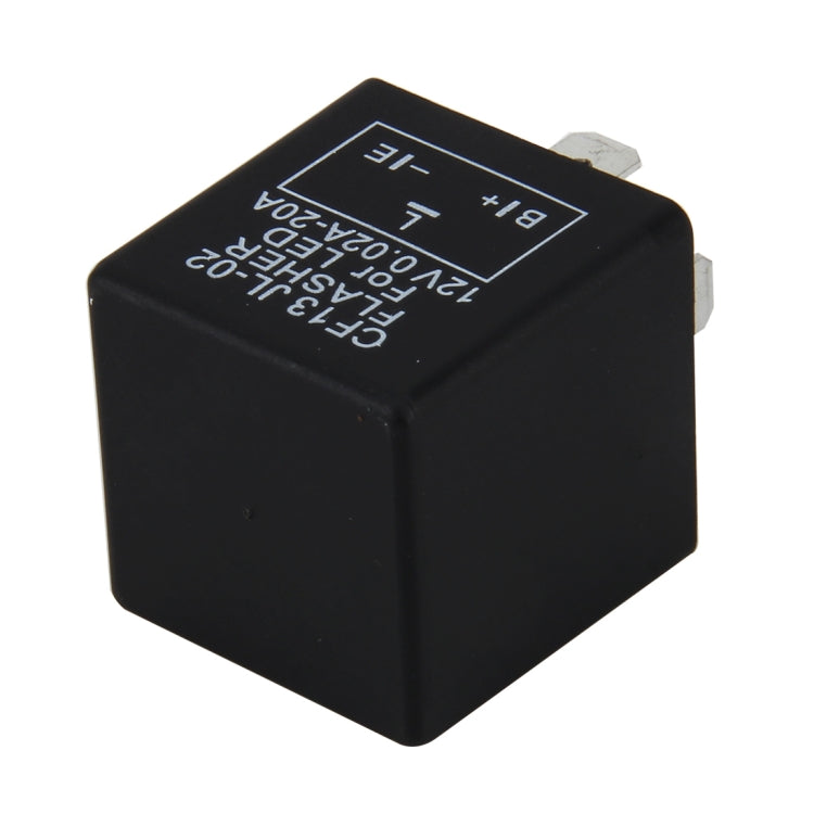 CF13 JL-02 Flasher for LED Auto Car-styling 3-Pin LED Turn Signal Car Flasher Relay Fix Hyper Flash General Lamp-LED Light Relay for Japanese Car - Relays by buy2fix | Online Shopping UK | buy2fix
