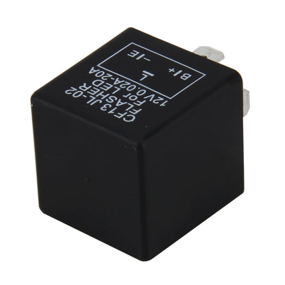 CF13 JL-02 Flasher for LED Auto Car-styling 3-Pin LED Turn Signal Car Flasher Relay Fix Hyper Flash General Lamp-LED Light Relay for Japanese Car - Relays by buy2fix | Online Shopping UK | buy2fix